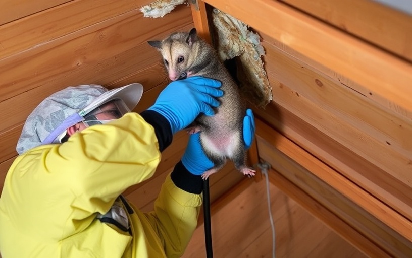 Roof & Ceiling Possum Removal in Romsey